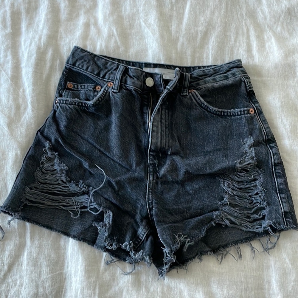 Top shop Ripped Mom Shorts